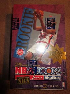 1994-95 Hoops Series 2 sellado de fábrica paquete jumbo caja de 24 cuentas - Imagen 1 de 1