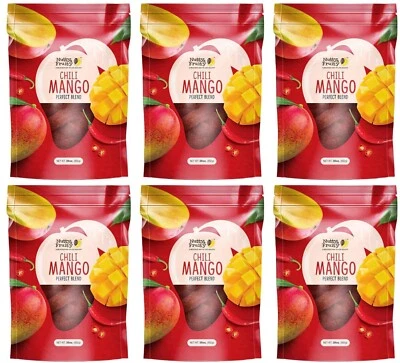 PACOTE COM 6 - Nozes e frutas pimenta manga gourmet frutas secas 30 oz. - Imagem 1 de 4