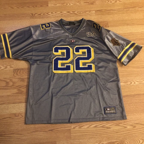 UCLA BRUINS #22 GRAY COLOSSEUM FOOTBALL JERSEY XL RARE! Cover