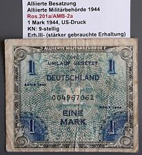 Бумажные деньги Германии времён Союзнической оккупации 1945-1948 г.