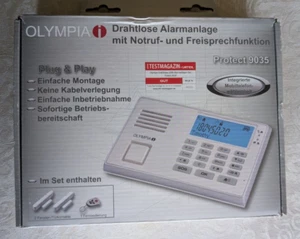 Olympia Alarmanlage Protect 9035 Basis + Netzteil in OVP, Voll Funktionsfähig - Bild 1 von 5