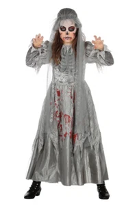 Kleid Halloween einteilig Braut Kinder Kostüm Karneval Fasching - Bild 1 von 1
