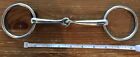 Loose ring snaffle bit, stainless steel, 5 1/2 in, in very good condition