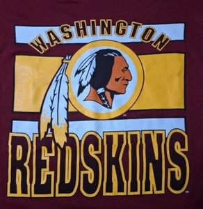 Vintage 1990'S WASHINGTON REDSKINS NFL Football Team Jersey Shirt Medium Adult - Picture 1 of 4