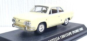 1/64 Konami 1965 Toyota HINO CONTESSA 1300 COUPE OFF WHITE diecast car model