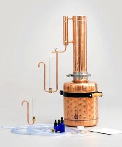 Essential Oil Steam Distiller 3.2G (12L) | column 0.79G (3L) - Premium Kit - Picture 1 of 8