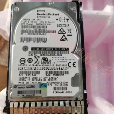 1PC NEW HP 785069-B2 785411 900GB SAS 2.5 10K 12GB - Image 1 of 2