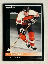 NHL ERIC LINDROS Philadelphia Flyers 1992-93 Pinnacle Hockey Trading CARD #88