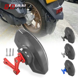 Adjustable Rear Fender Guard Cover Mudguard Mudflap For 2020-2022 Yamaha Nmax155 - Picture 1 of 9
