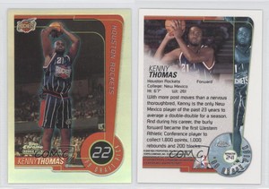 1999-00 Topps Chrome Refractor Kenny Thomas #241 Rookie RC