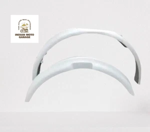 FIT FOR Matchless 1939 G90 Front and Rear Raw Steel Mudguards - Foto 1 di 5