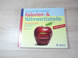 Die große Wahrburg/Egert Kalorien- & Nährwerttabelle / Taschenbuch - Bild 1 von 7