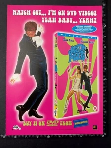AUSTIN POWERS 12x8' Magazine Movie Advert M131 - Picture 1 of 1