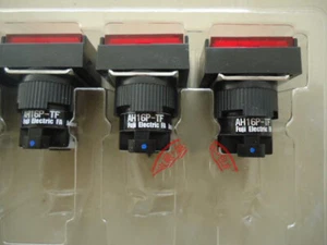 1pc NEW FUJi AH16P-TFRX PUSH BUTTON SWITCH, Red - Afbeelding 1 van 2