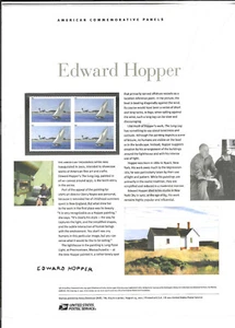 PANEL CONMEMORATIVO EE. UU. #879- TOLVA EDWARD COMO NUEVA PARA SIEMPRE NEGRA - Imagen 1 de 1