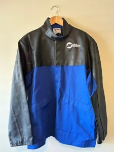 Miller 231082 Combo Leather and Indura Welding Jacket Large - Picture 1 of 3