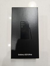 New Samsung Galaxy S23 Ultra SM-S918B/DS - 256GB - Phantom Black (Unlocked) BNIB
