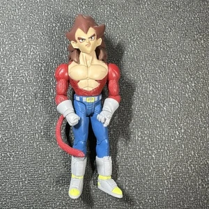 DBZ Dragonball Z GT SS4 Vegeta Jakks Pacific Figure w/ Tail 2004 Super Saiyan 4 - Picture 1 of 3