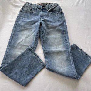 Boys Urban Pipeline Jeans Size 8 Straight Maxwear Adjustable Waist Inseam 23” - Picture 1 of 7