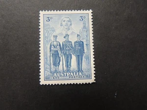 1940 Australien Imperial Forces 3d blau SG198 montiert postfrisch - Bild 1 von 2