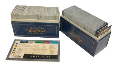 Trivial Pursuit Genus Edition Replacement Board Game Card Set Vintage (J015) - Image 1 of 3