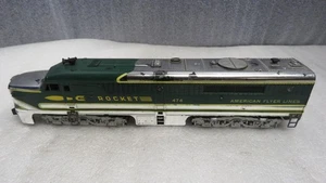AMERICAN FLYER S 474 CHROME ROCKET POWER 632160 - Picture 1 of 5