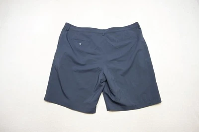 Pantalones Cortos de Golf Adidas Atléticos ClimaLite Azul Rendimiento Planos 10" INS Para Hombres Talla 44 Foto 1 de 4