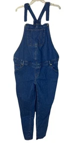 Mono de maternidad Isabel Maternity denim para mujer talla 16 bolsillos azul ajustable - Imagen 1 de 13