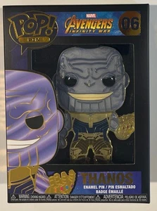 Funko Pop! Spilla Marvel Avengers Infinity War Thanos #06 esclusiva ECCC 2020 - Foto 1 di 6