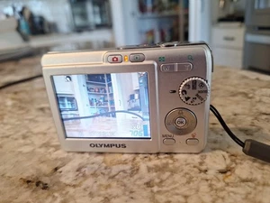 Olympus FE-190 6.0MP Digital Camera - Silver - Picture 1 of 4