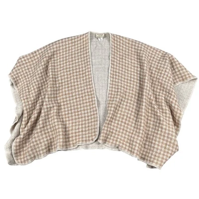 Boyne Valley Weavers Ireland Womens Wool Blend Cape Cardigan Sz Small - Image 1 of 4