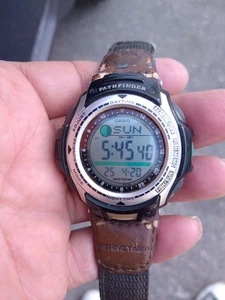Casio PAS-400B Pathfinder Fishing Timer Module Digital Watch - Picture 1 of 4