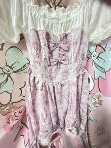 Limited floral ribbon dress pink LIZ LISA - Picture 1 of 2