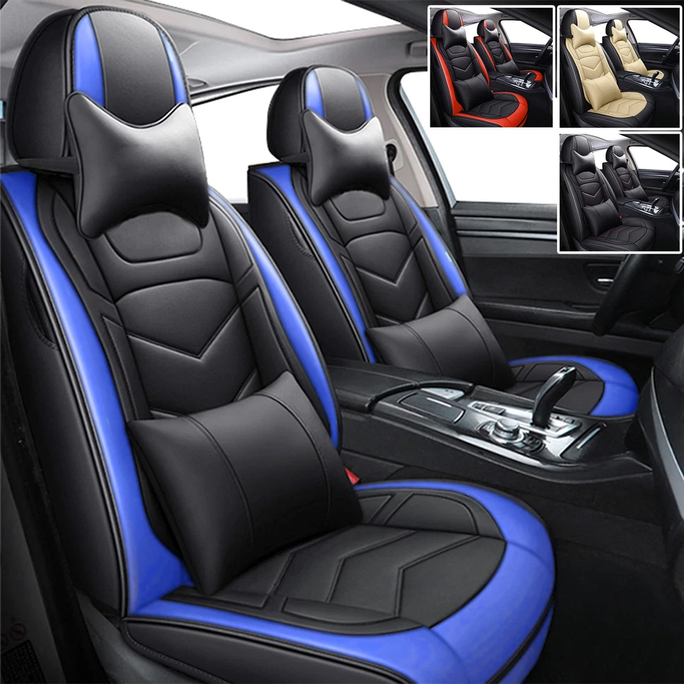 Fit for Mazda CX-3 Car Seat Covers Full Set Front&Rear Seat Protector Pu Leather - Imagem 1 de 4