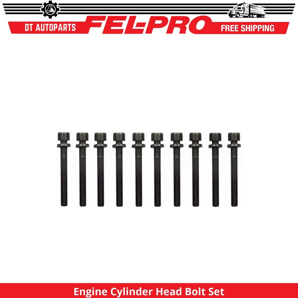 Juego de pernos de culata de motor Fel-Pro 1988 para Volkswagen Fox 1987-1993 1,8 L L4 Foto 1 de 1