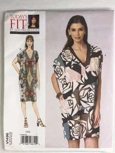 Vogue V1496 Dress Size OSZ Uncut Sewing Pattern By Sandra Betzina - Picture 1 of 2