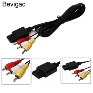 Besegad TV RCA AV Audio Video Cord Cable For SNES Super Nintendo GC Gamecube N64 - Picture 1 of 5