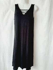 Maurices Kleid schwarz weich Gr. XL ärmellos neu mit Etikett - Bild 1 von 4