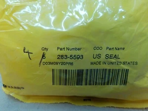 4 X Caterpillar 283-5593: SEAL Ball Stud Genuine Caterpillar: - Picture 1 of 4