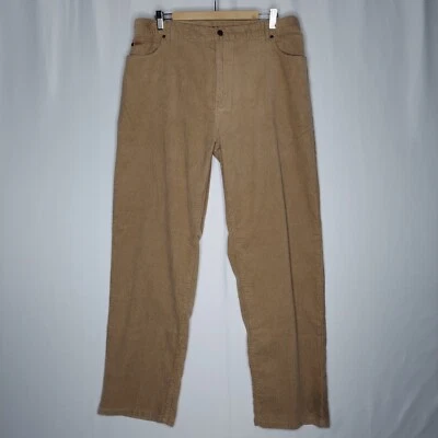 Eddie Bauer Corduroy Pants Women 20W Stretch Pocket Button Zip Elastic Cowgirl - Image 1 of 4