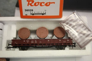ROCO H0 56026 RUNGENWAGEN mit KABELROLLEN der DB TOP!OVP! OW160/10 - Bild 1 von 1