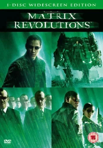 The Matrix Revolutions Keanu Reeves 2004 DVD ORIGINAL UK ISSUE DVD - Image 1 of 1