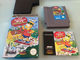 The Simpsons: Bart vs. the Space Mutants - NES Spiel in OVP mit Anleitung PAL