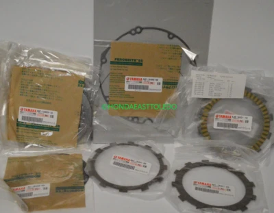 Yamaha OEM Clutch Plate Kit V STAR 1300 2007-2017 XVS1300 27D-W001G-00-00 - Image 1 of 4