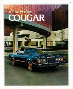 1979 Mercury Cougar XR-7 Brougham Dealer Sales Brochure - Picture 1 of 1