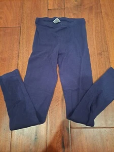 Gymboree Girls Size 8 Leggings Navy Blue EUC - Picture 1 of 1