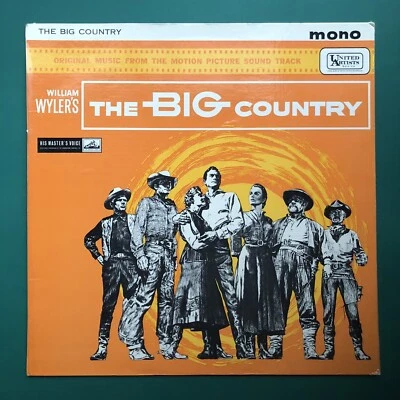 Jerome Moross THE BIG COUNTRY Classic Western Film Soundtrack LP Gregory Peck UA - Image 1 of 4