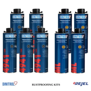 KIT A PRUEBA DE ÓXIDO DINITROL LITROS PAQUETE RECARGA COCHE MEDIANO CORTINA ESCORT ASTRA - Imagen 1 de 2