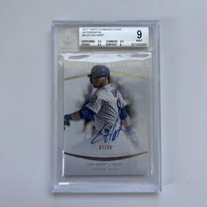 Ian Happ 2017 Topps Diamond Icons Autographs RC Auto /25 AU-IH Beckett 9 Mint - Picture 1 of 5