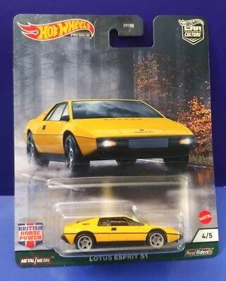 2021 Hot Wheels - Lotus Esprit S1 - 5/5 автомобиль премиум-класса культура британская лошадиная сила - Изображение 1 из 4